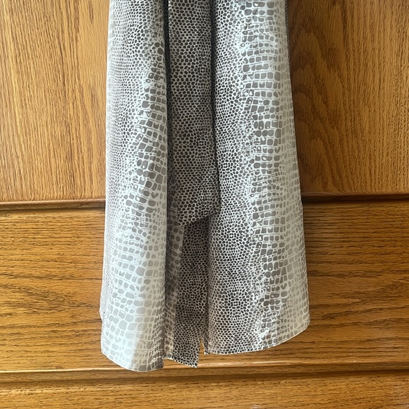 NY Collection snakeskin shirt dress - Picture 4 of 9